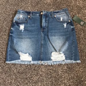 Denim skirt